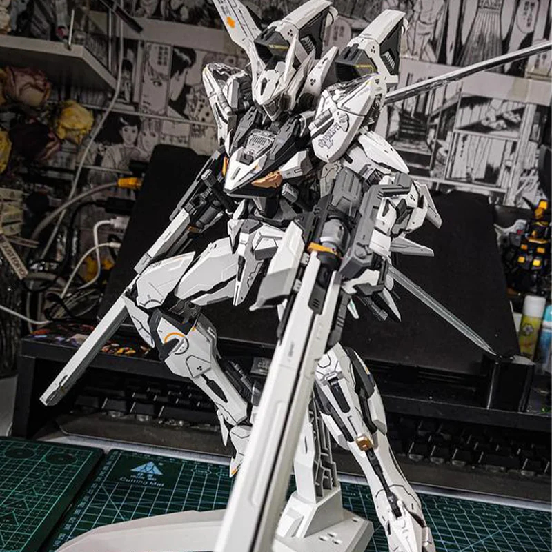 Model kit 1/100 Robox Bailu Air Combat (Metal In Frame) Plamo