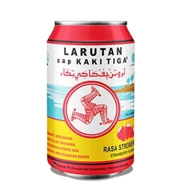 

Larutan Cap Kaki Tiga Strawberry 320 ml