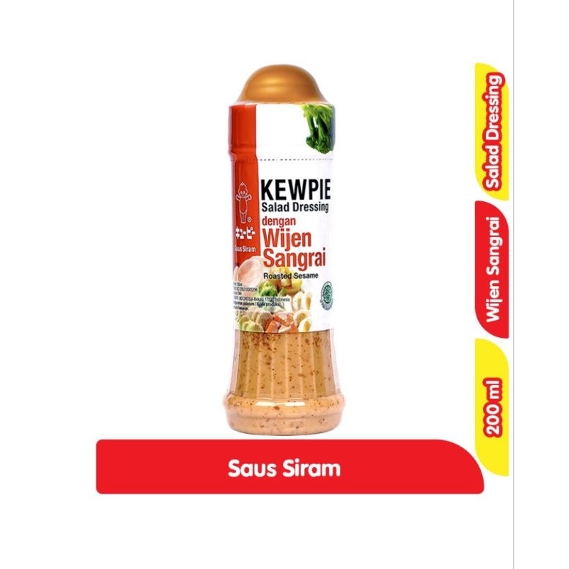 

Kewpie Salad Dressing Wijen Sangrai Botol 200 ml