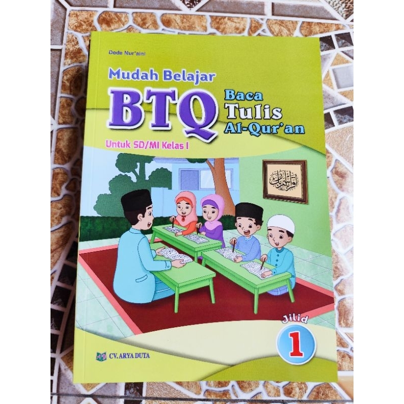 Buku BTQ Kelas 1 Penerbit :Arya Duta