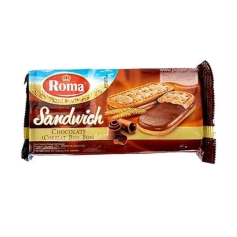 

Biskuit Roma Sandwich Coklat