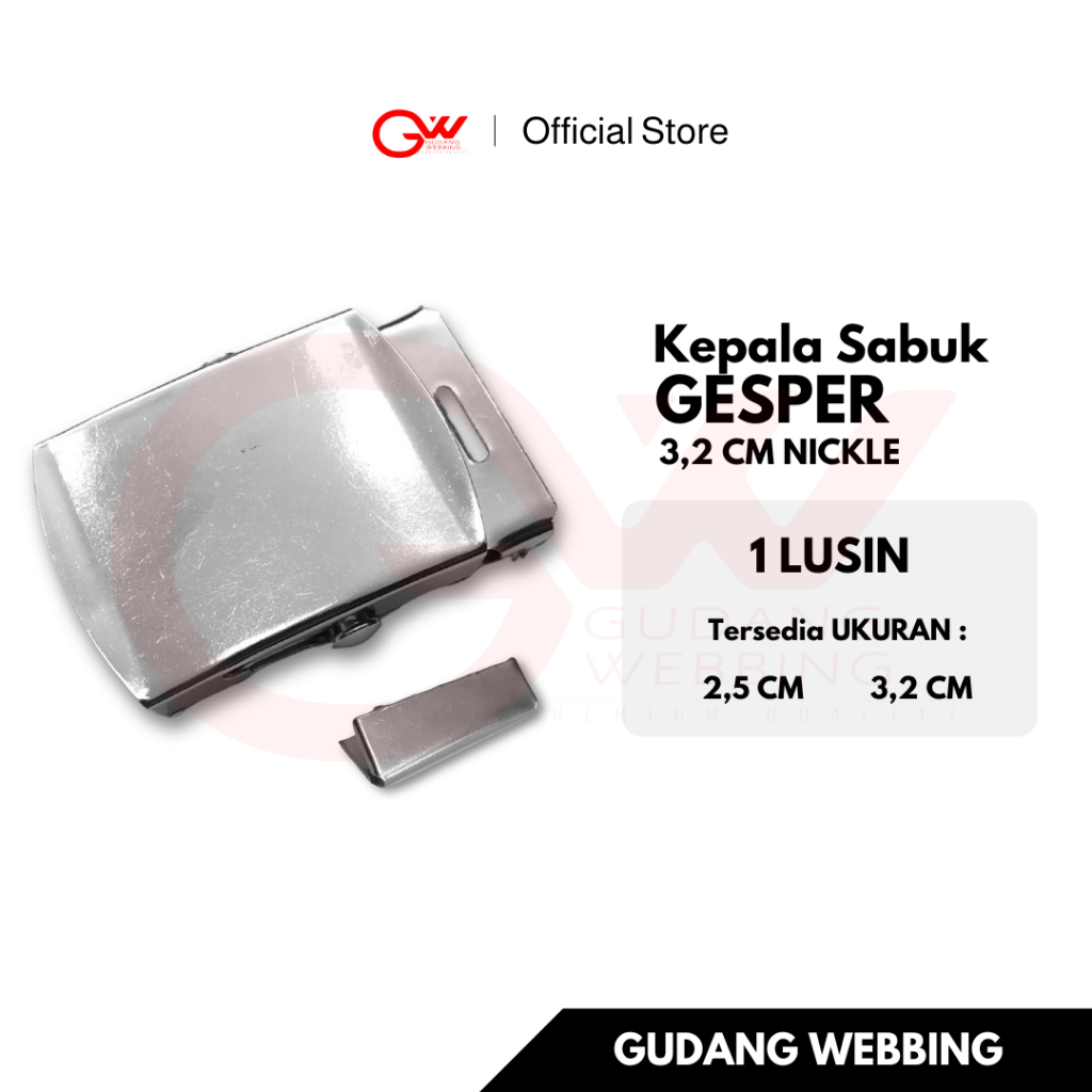 KEPALA SABUK / KEPALA SABUK SEKOLAH / GESPER BESI