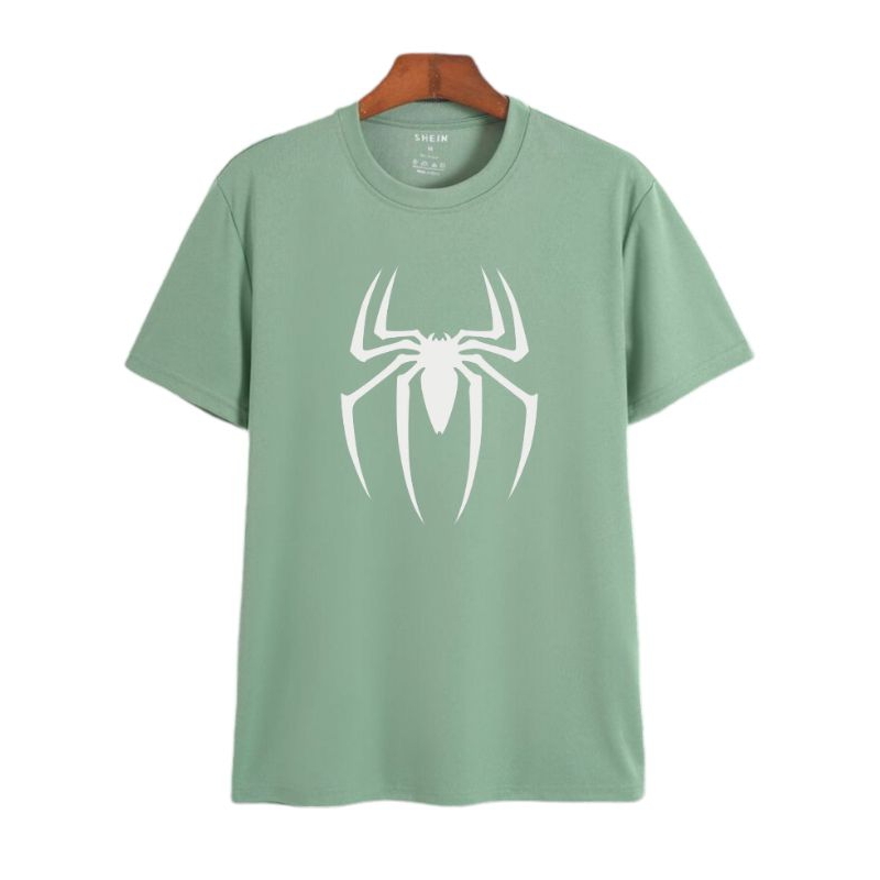 Kaos Semi katun Hijau mint Sage