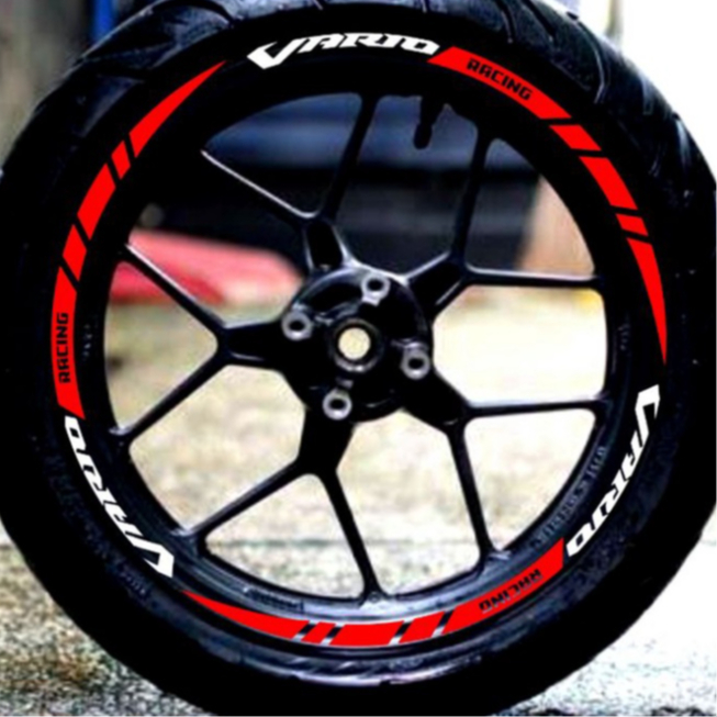 COD Stiker Velg Motor Vario New Old 110 125 150, Velg Vario 125 Old Stiker List Velg Motor Vario 125