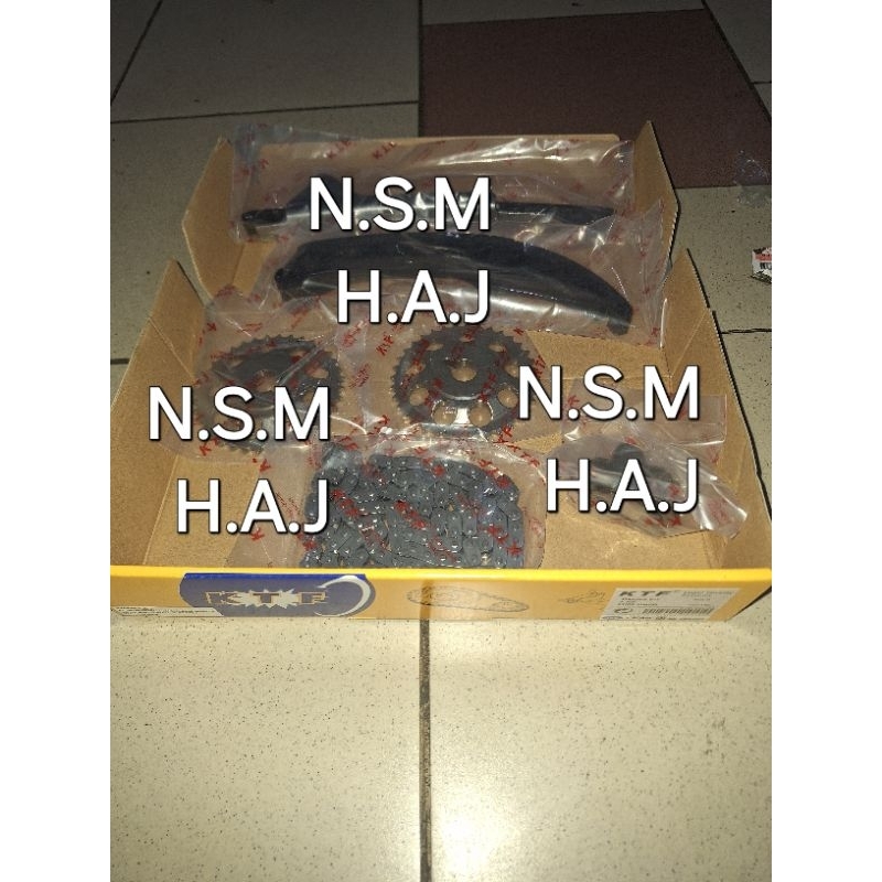 RANTAI KETENG SET FULL ETIOS VALCO TIMING KIT ASSY ETIOS VALCO KTF