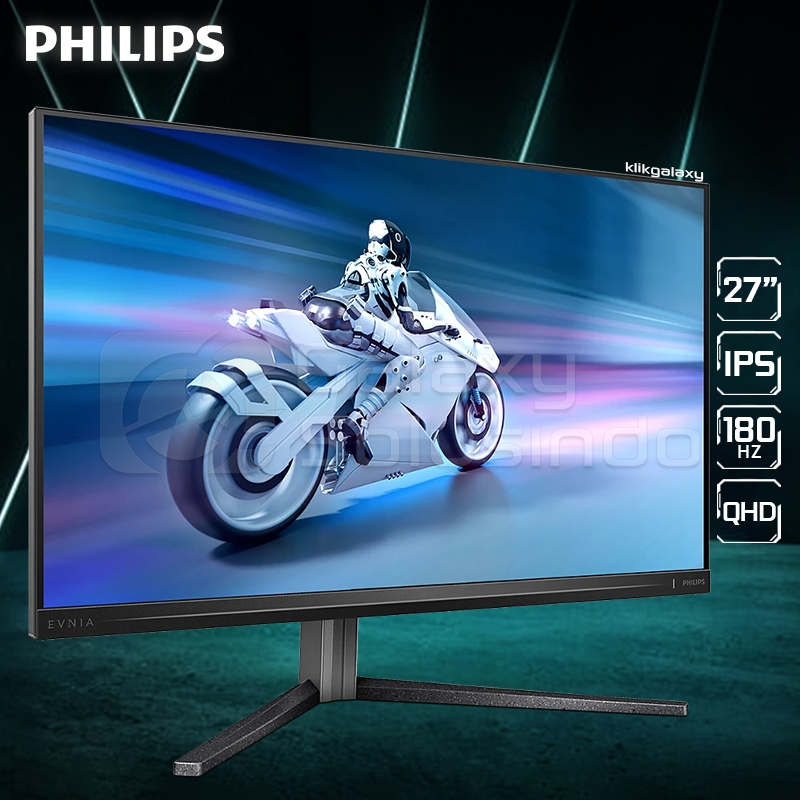 Philips Evnia 27M2N5510J 27" IPS 1ms 180Hz QHD Gaming Monitor