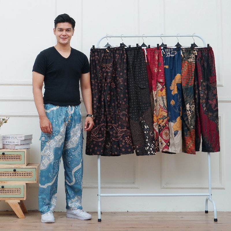 (BISA COD) Celana Batik Boim / Celana Kolor Panjang Dewasa pria Wanita Ukuran Jumbo