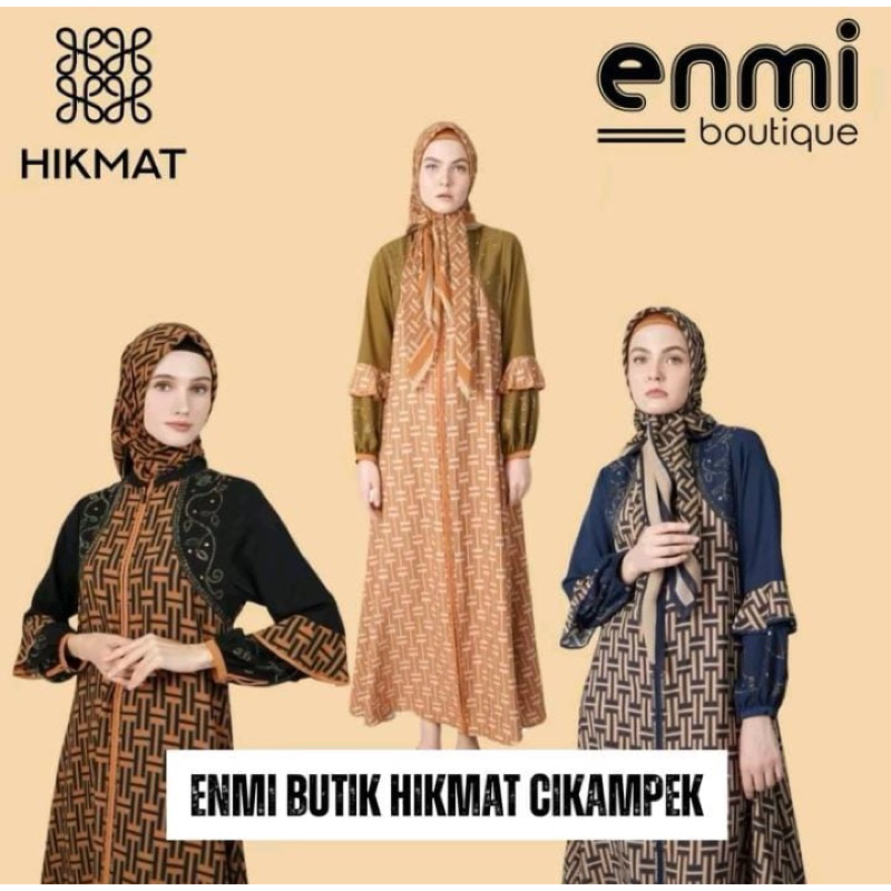 ABAYA HIKMAT TERBARU ORIGINAL A9211-03