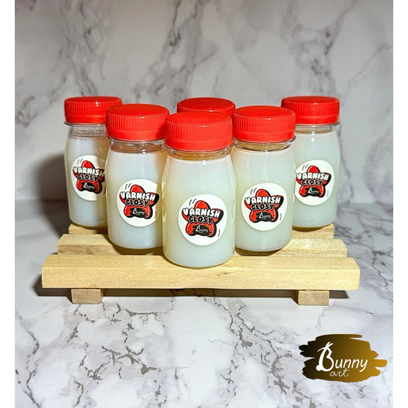 

varnish for clay / varnish serbaguna
