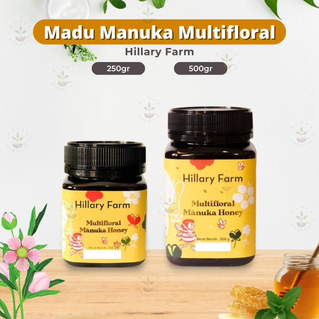 

Hillary Farm Manuka Multifloral Honey - Madu Manuka Honey Blend