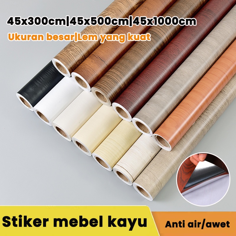 【grandmaster】stiker serat kayu walpaper lantai stiker kayu wallpaper motif kayu wallpaper lemari kay