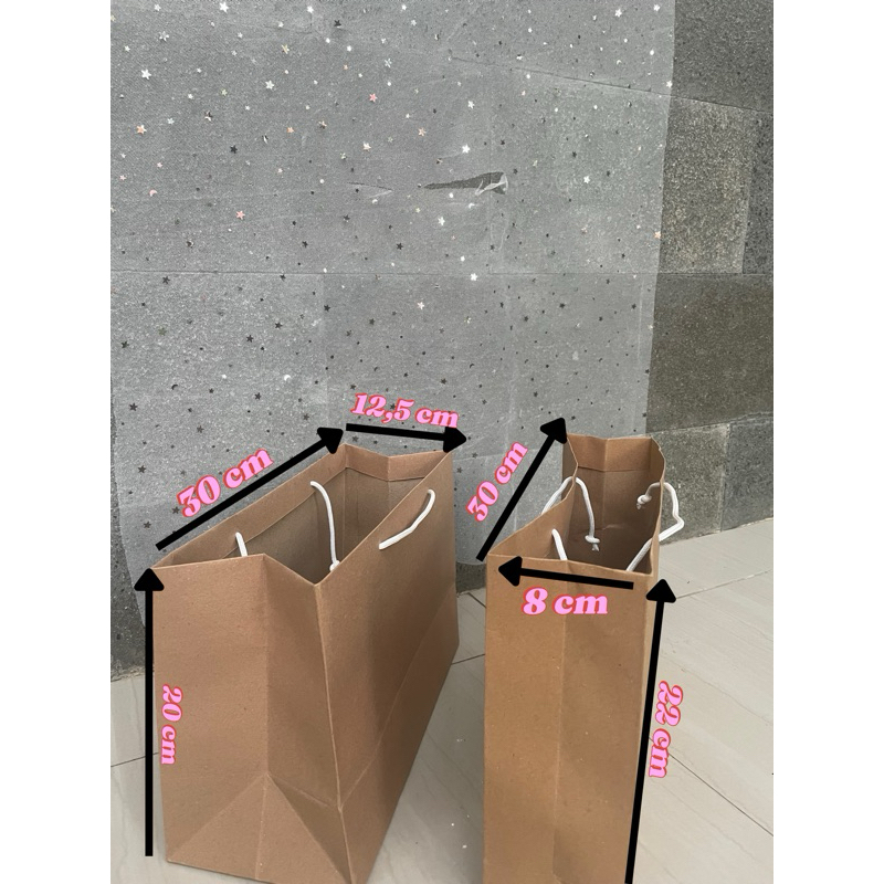 

Paper Bag Landscape Murah / Tas oleh-oleh murah tebal