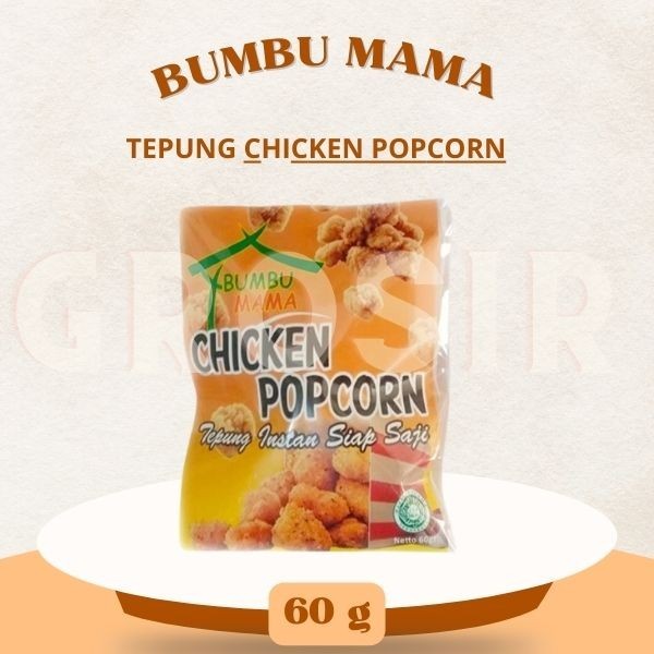 

Bumbu Mama / Tepung Instan Siap Saji / Tepung Chicken Popcorn 60Gr