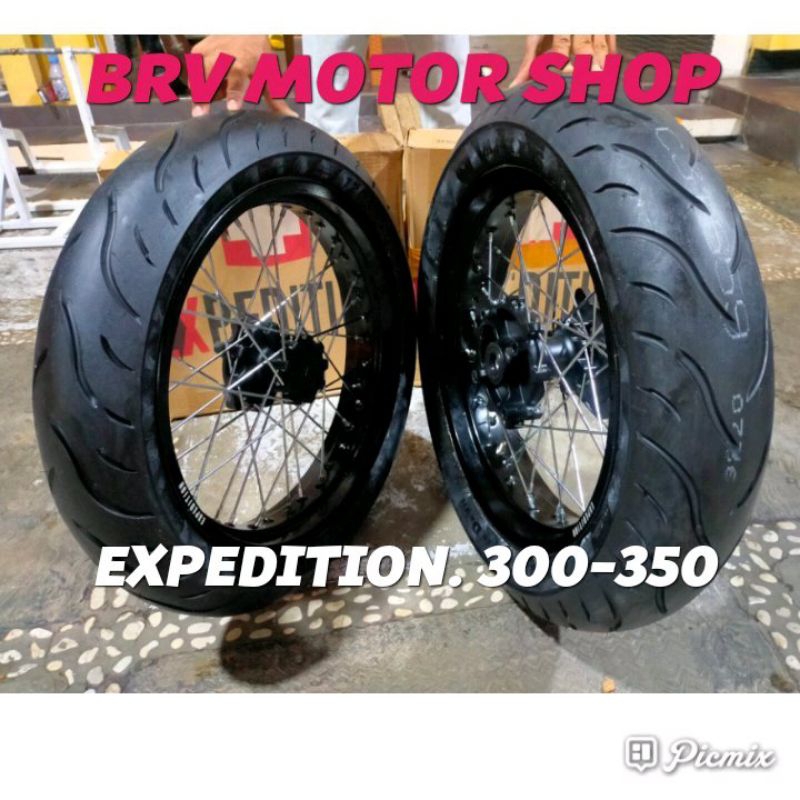 Velg Expedition Yamaha Wr155- Velg 300-350-17Tromol Original ExpeditionBan Tubles