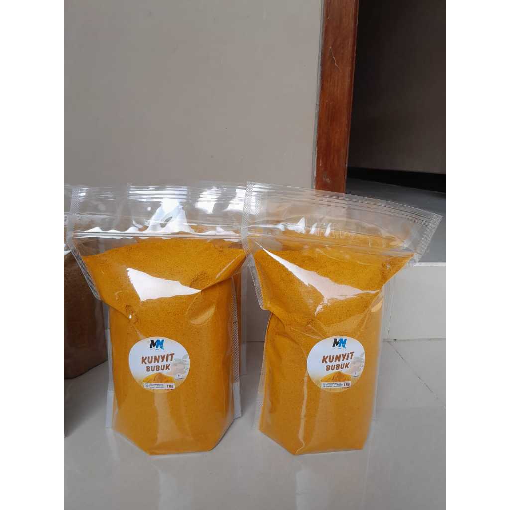 

LAKU Bumbu Dapur 1KG KUNYIT BUBUK ASLI TANPA CAMPURAN MSG 100% HALAL