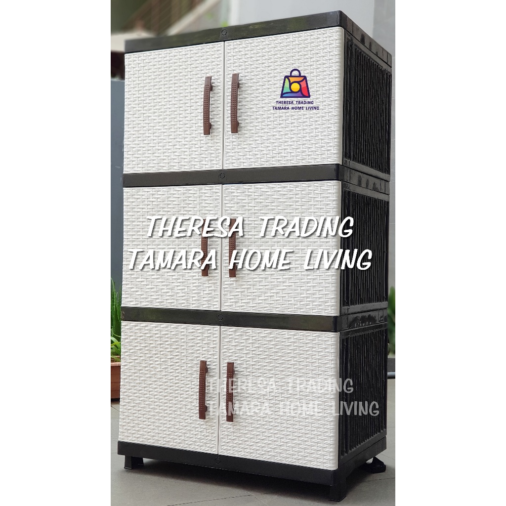 LEMARI PLASTIK KRONOS 3 JUMBO SUSUN 3 FURNITURE
