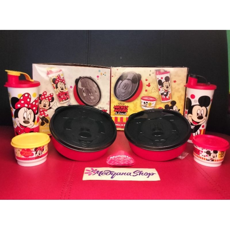 Moorlife Mickey Minnie Lunch Set Polka
