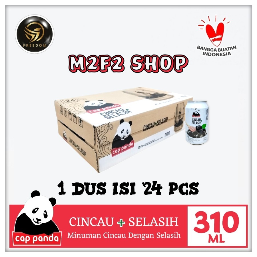 

Cap Panda Minuman Cincau Selasih Kaleng - 310 ml (Kemasan Karton)