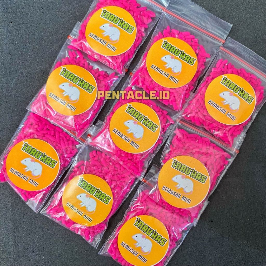 Racun Tikus Mauras Kemasan Mini Racun Tikus Asli Beras Merah Pembasmi Hama Asli Kualitas Bagus Umpan