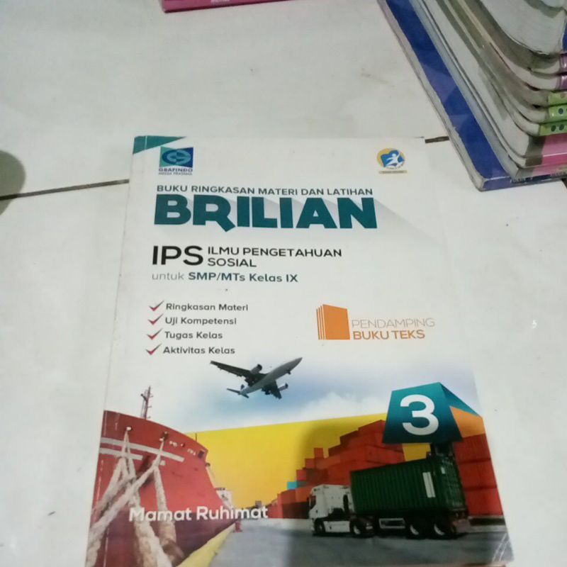 buku BRILIAN IPS KELAS 9 PENERBIT GRAFINDO