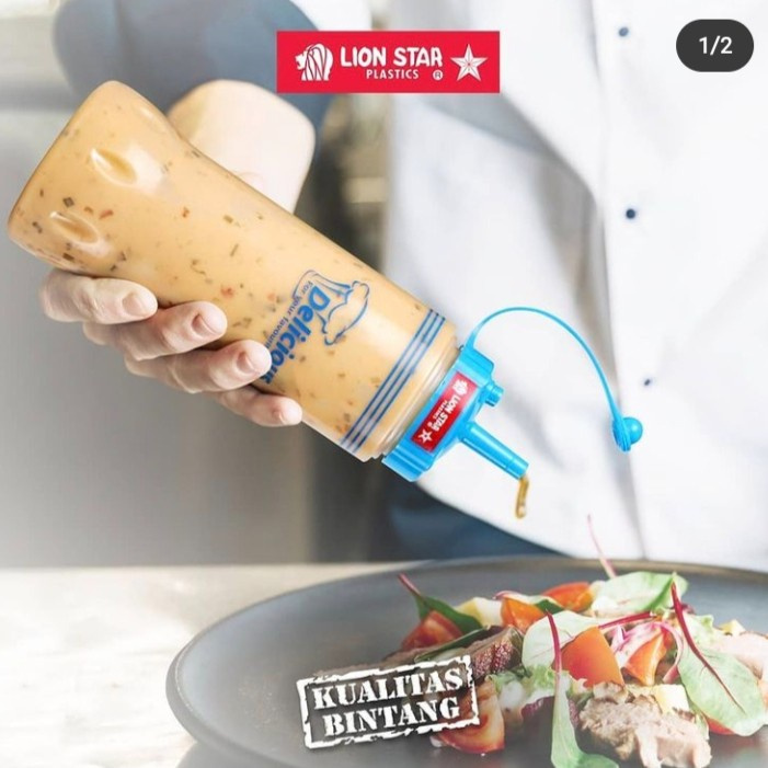 LION STAR - Botol Kecap / Bistro Sauce Keeper / Botol Minyak Plastik Lion Star / Botol Saos