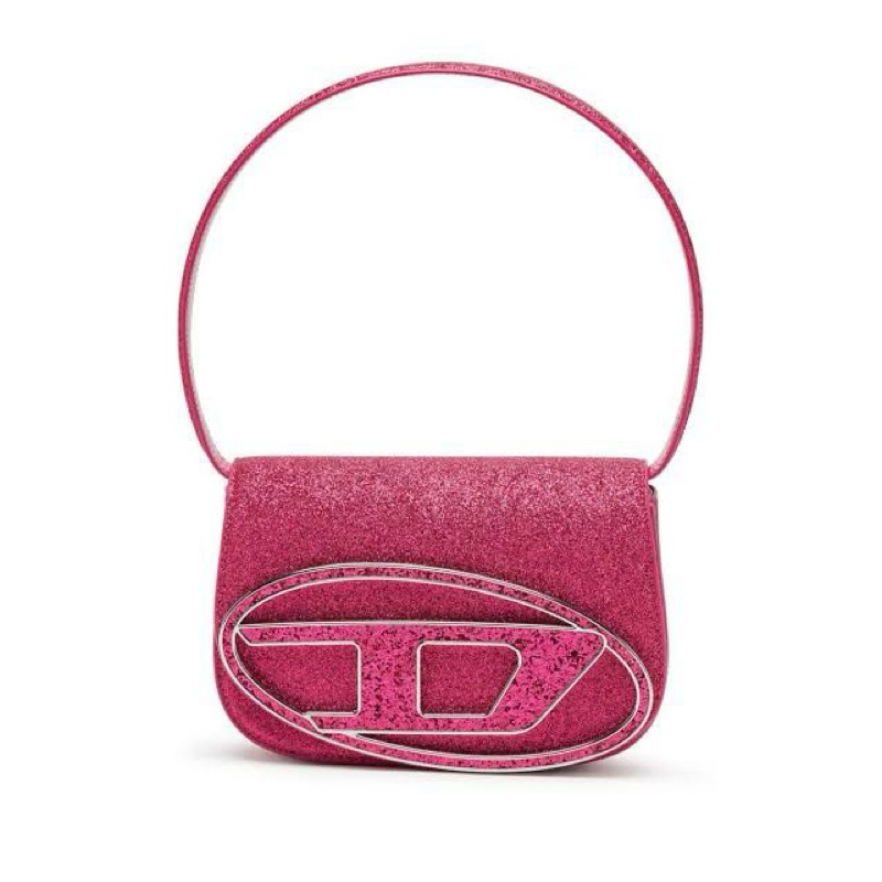 (READY STOCK) TAS DIESEL 1DR PINK GLITTER - ORIGINAL