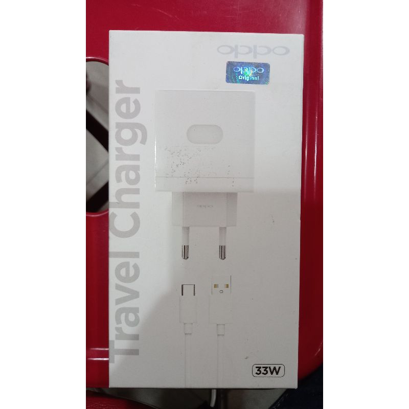 CAS OPPO ORI 33 WATT PENGISIAN  SUPER VOOC FAST CHARGING TYPE-C ORI
