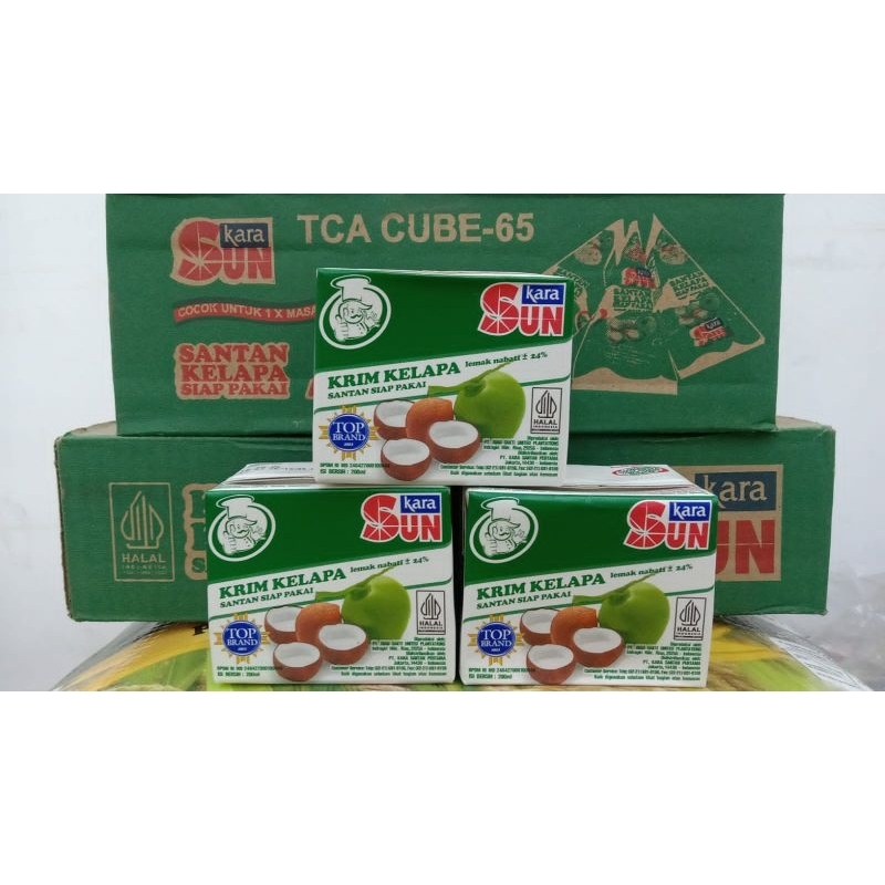 

Sunkara TCA tube krim kelapa 65 200ml