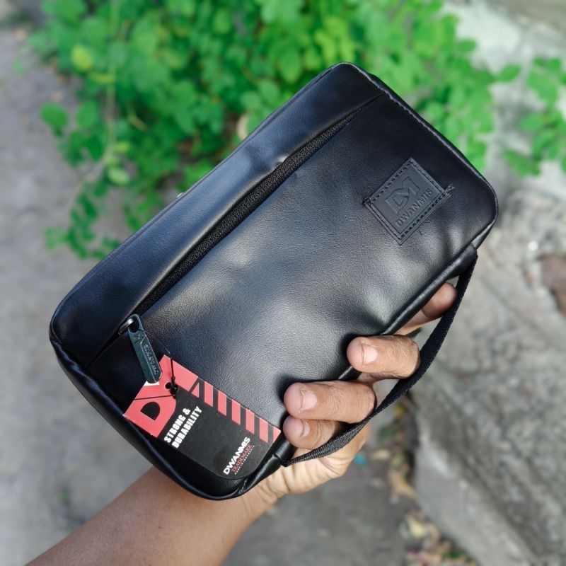 ANTI AIR | Handbag Pria Original Kulit Sintetis | Clutch Pria Wanita PREMIUM | Dompet Selempang Pria