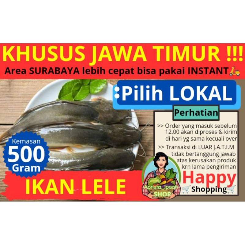 

Ikan Lele 500Gr & 1Kg
