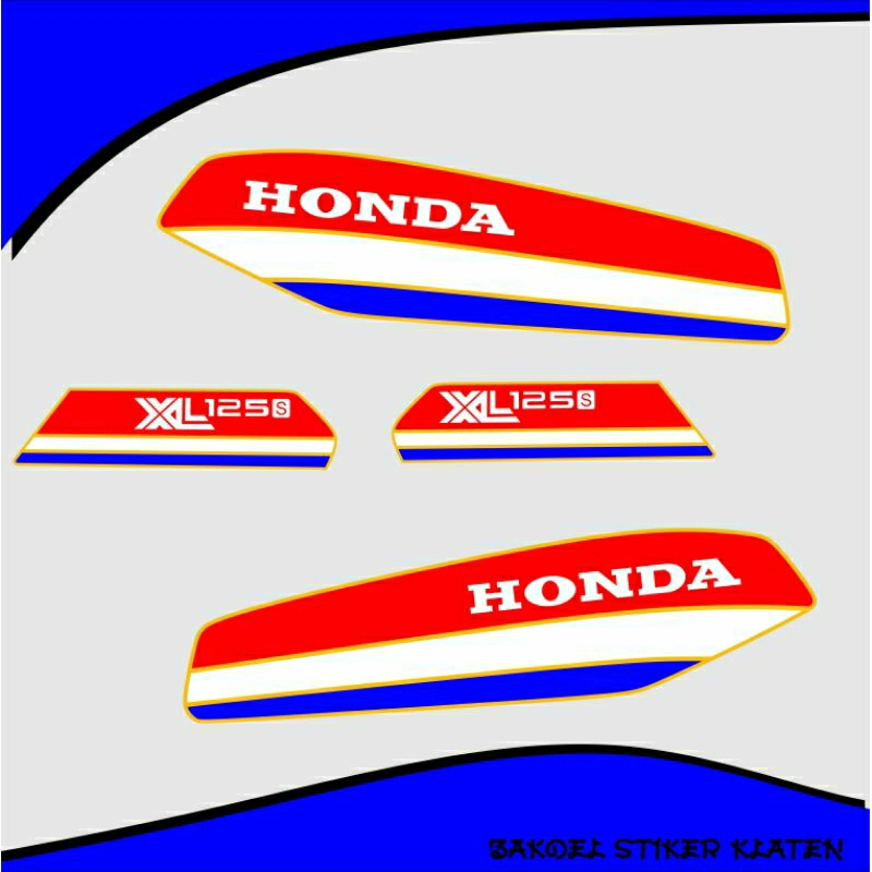 striping honda XL