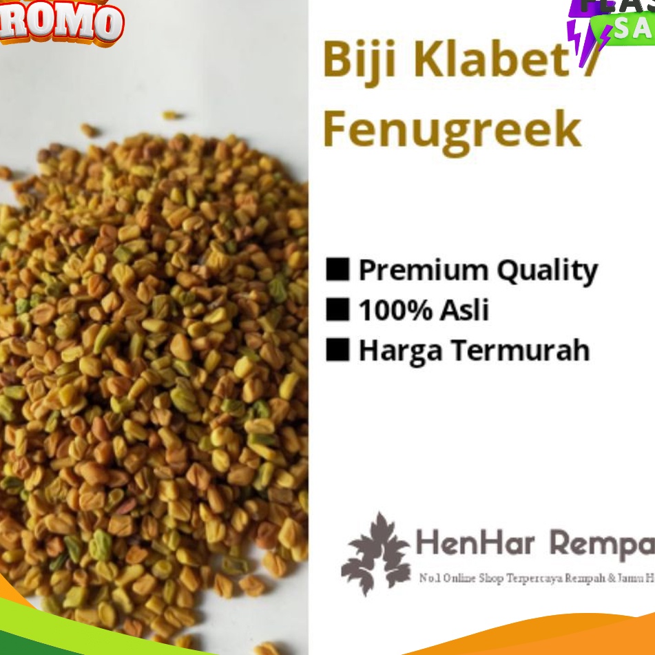 

PELAYANAN CEPAT 5 gram Fenugreek Biji Klabet Methi Seeds Halba Hulbah