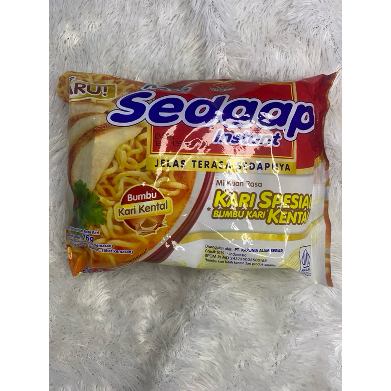 

Mie Sedaap kari spesial (5 biji)