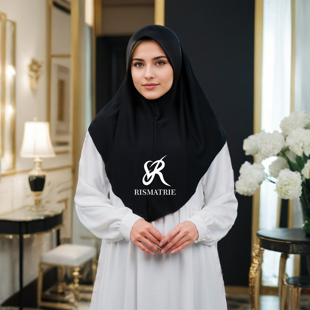 Hijab Bergo Jersey Hamidah / Bergo Jersey menutup dada / Hijab instan jersey Sarah / bergo sport jer