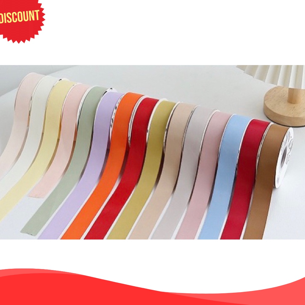 

BERKAH NATAL 2Y two face korean silk ribbon 25cmpita satin dua sisi import premium high grade