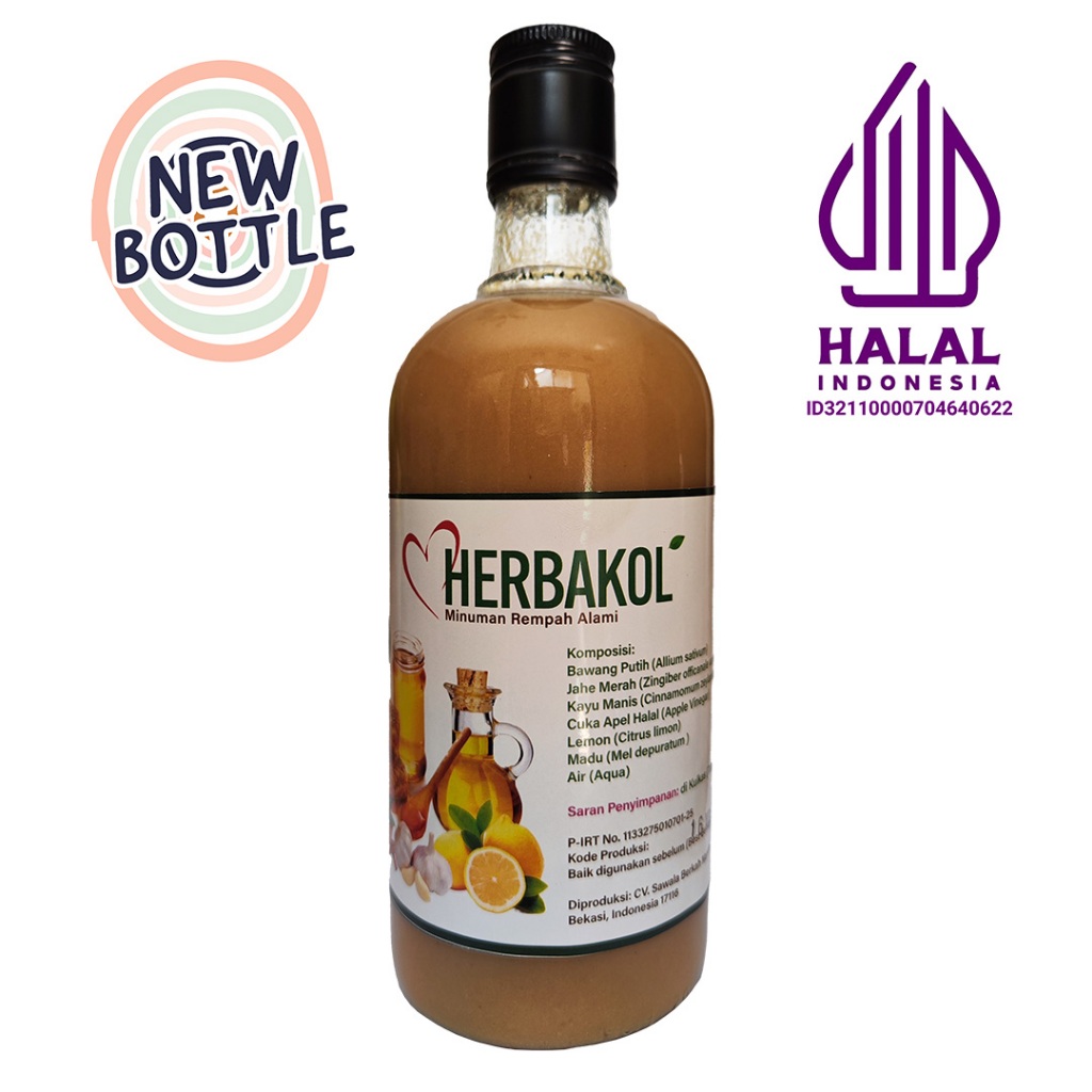 

HERBAKOL Jus Bawang Putih Jamu Herbal Asam Urat Kolesterol Hipertensi