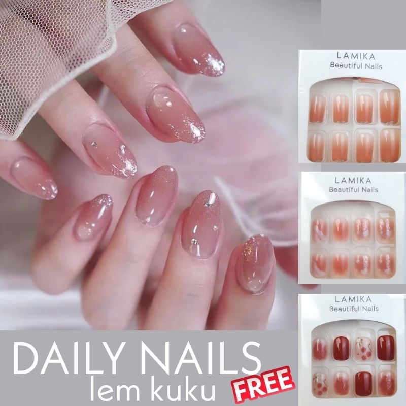 KUKU PALSU / KUKU PALSU CANTIK / KUKU PALSU MURAH / LEM KUKU PALSU