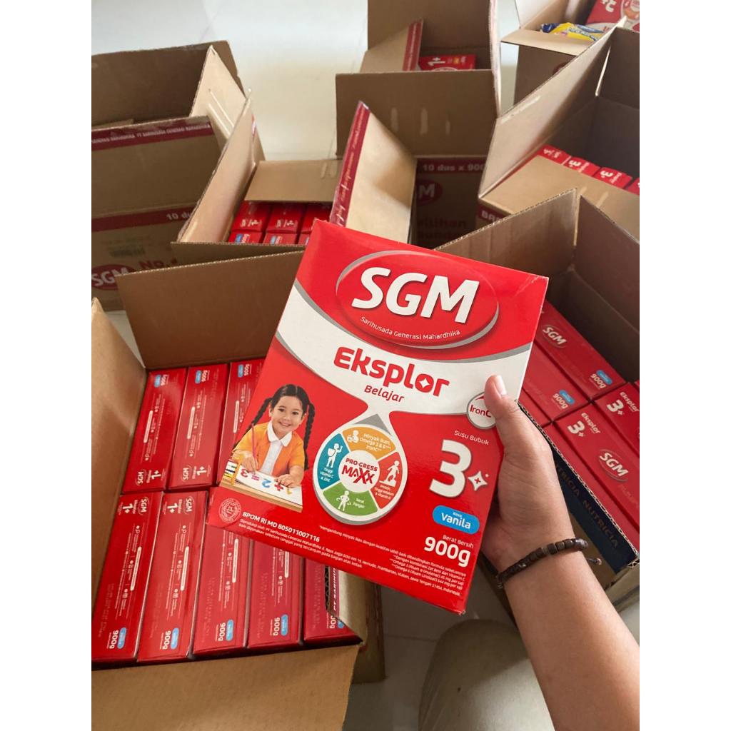 

SGM Eksplor 3+ Susu Bubuk Rasa VANILLA DAN MADU 900GR - SerbaMurah2904