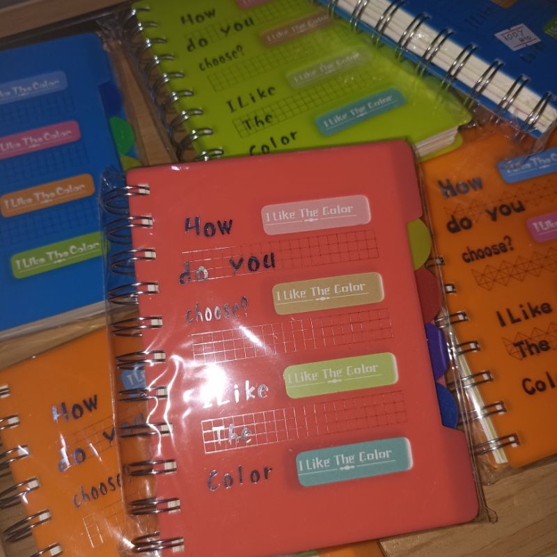 

Notes Spiral A6 Color Plus Index 50311-16