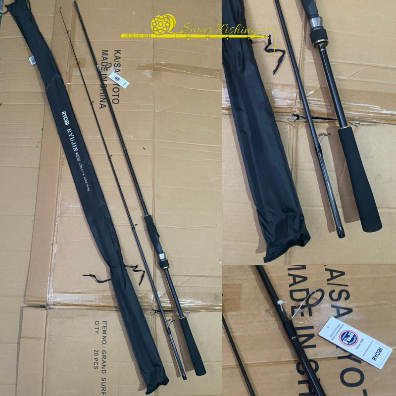 Joran Ryobi Ryujin 902 962 Bahan Carbon Hollow Ring Fuji