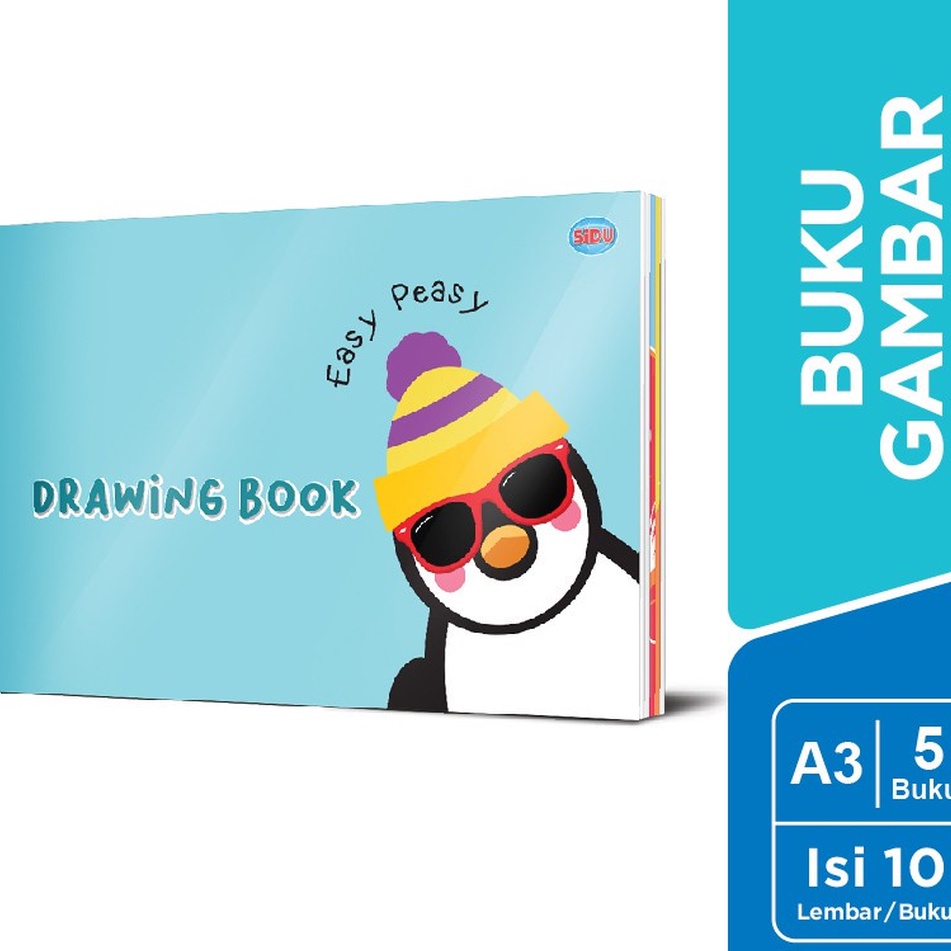 

TEKNOLOGI TERKINI Artemedia Drawing Paper Book A4 Wire Bound Sketchbook