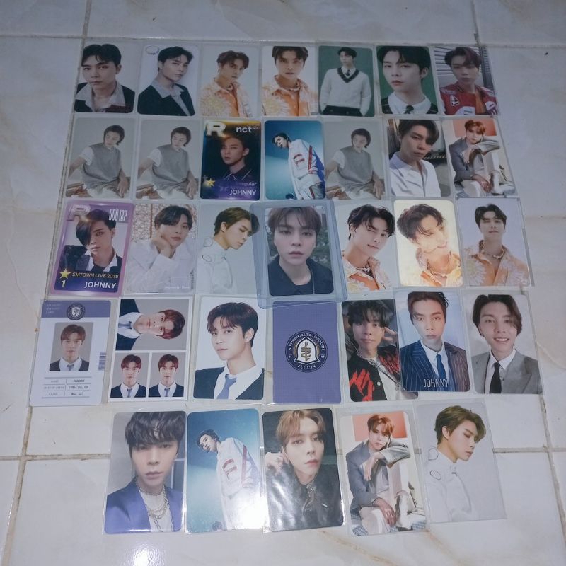 (BACA DESKRIPSI) JOHNNY PHOTOCARD BULK 2018 KOLBUK LENTI R CARD SSM