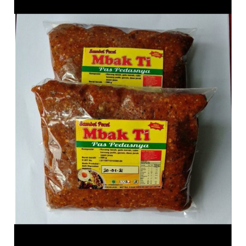 

06.sambal pecel pedas enak gurih