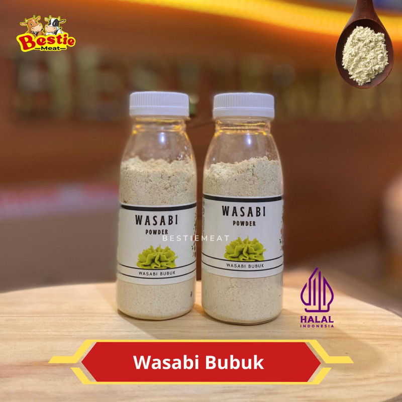 

Wasabi Bubuk - Wasabi Powder Halal 50g