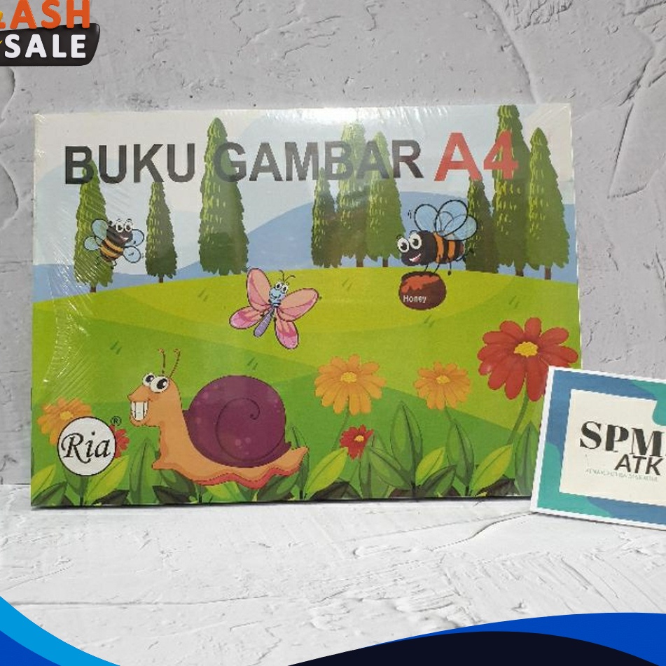 

DISKON NATAL Buku Gambar Ria A4
