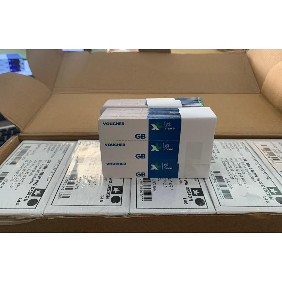 Promo Paket Data XL 30 Hari Voucher XL Murah 5pcs Free 5pcs