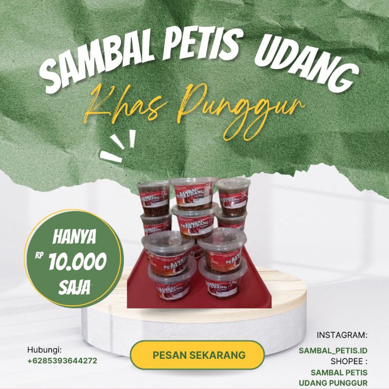 

Sambal Petis Udang khas Punggur