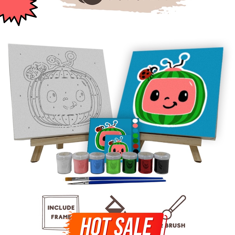 

ISTIMEWA Paket Lukis Anak Mewarnai Patung Dinosaurus Bahan Resin Bukan Gypsum