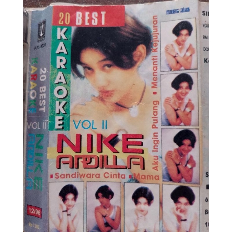 Album Kaset 20 BEST KARAOKE NIKE ARDILLA VOL.2