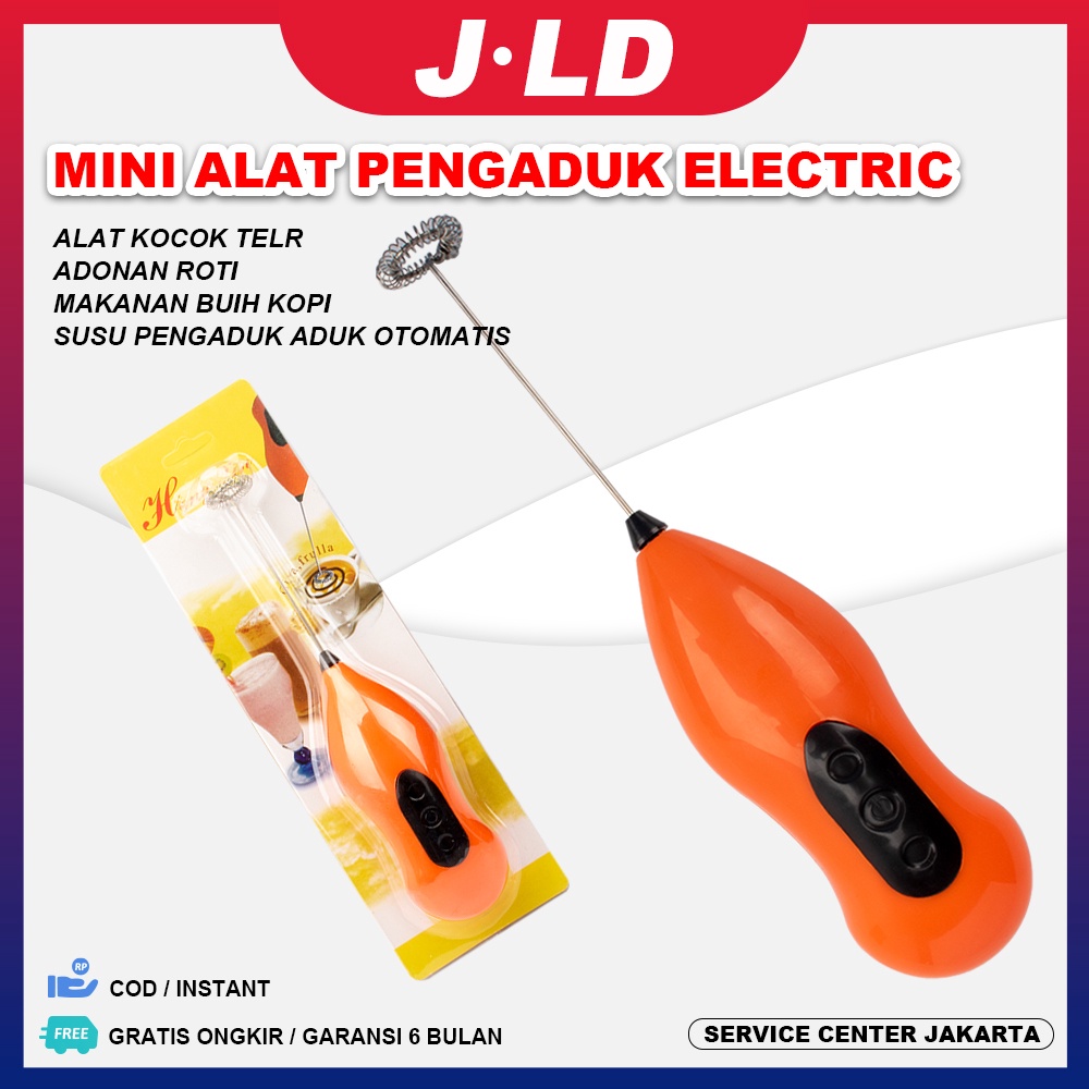 Diskon 1 Akhir Pekan JLD Alat Pengaduk Coffee Kopi Electric Mesin Peng Aduk Adonan Rumah Bisa Mengad
